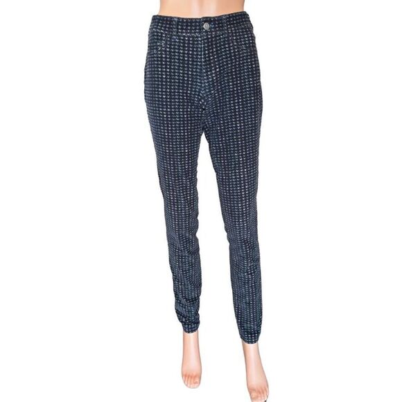 Pilcro Anthropologie Serif Fit Houndstooth Pants - Picture 3 of 8